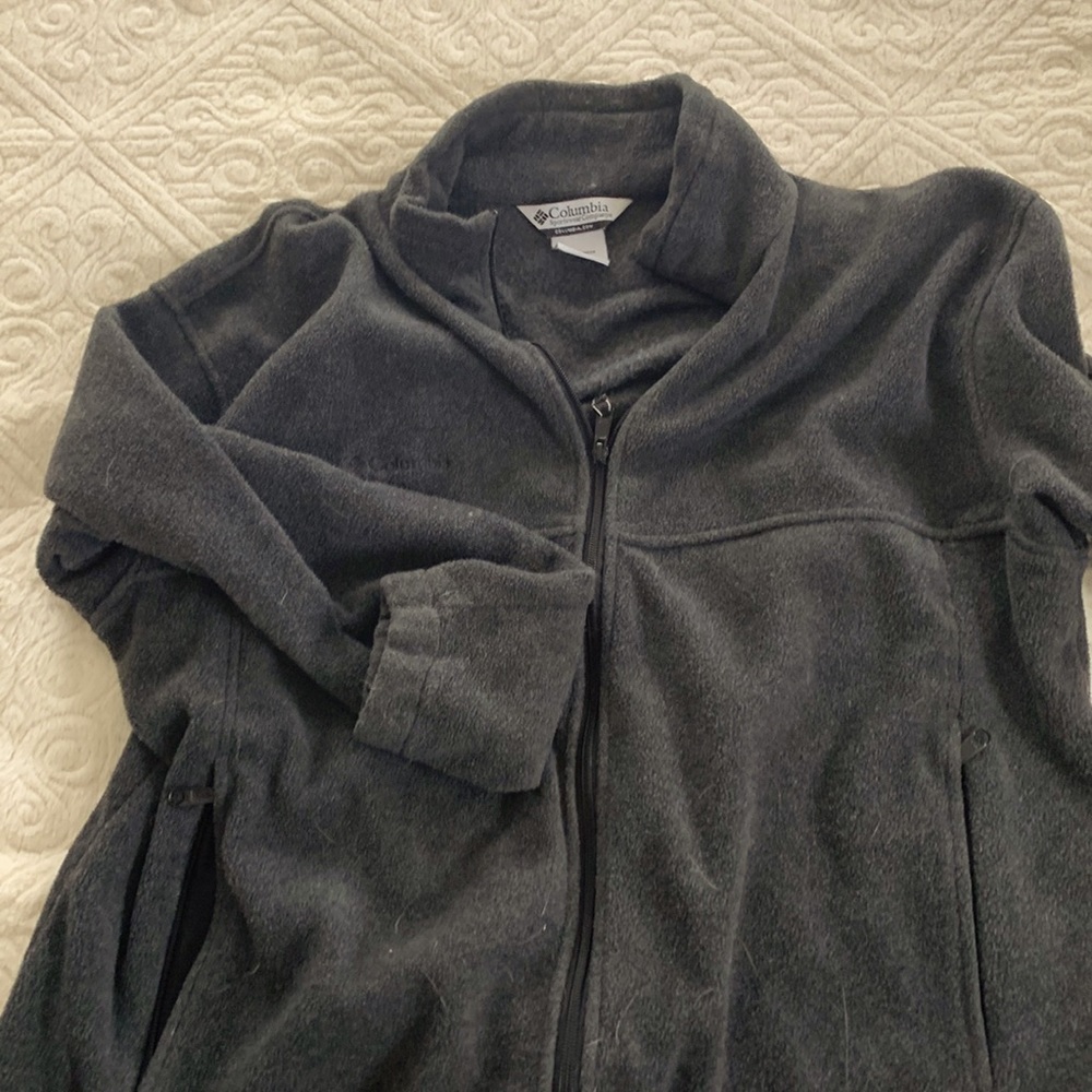 Columbia zip up Mens fleece jacket